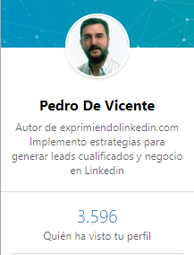 Linkedin Premium quién visita tu perfil