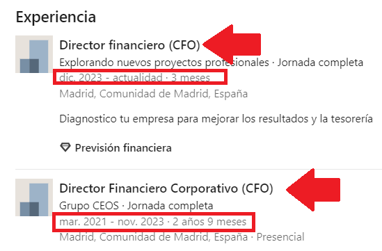 SEO perfil Linkedin 10