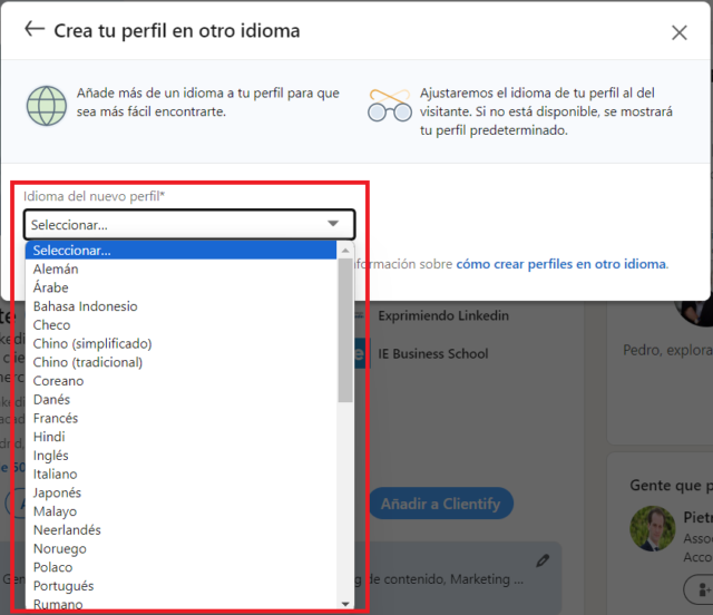 SEO perfil Linkedin 13