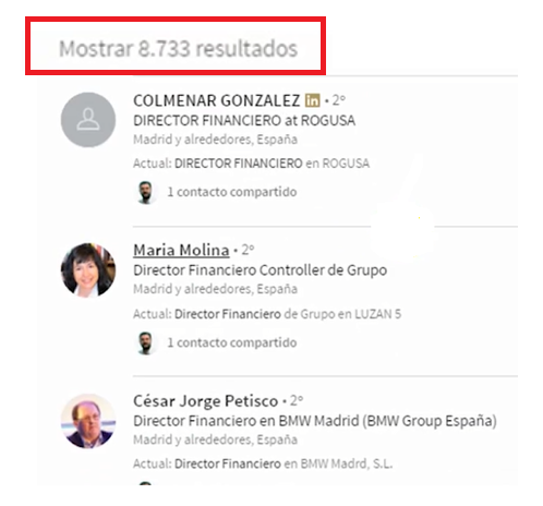 SEO perfil Linkedin