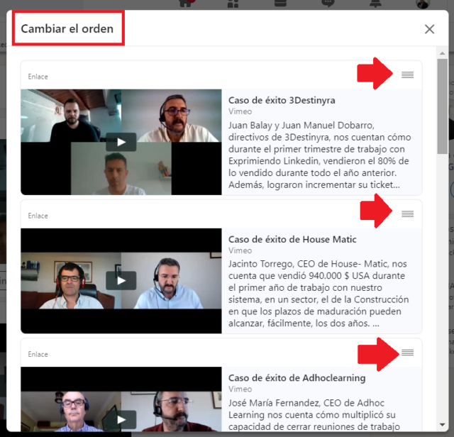 Cómo subir documentos al perfil de Linkedin 7