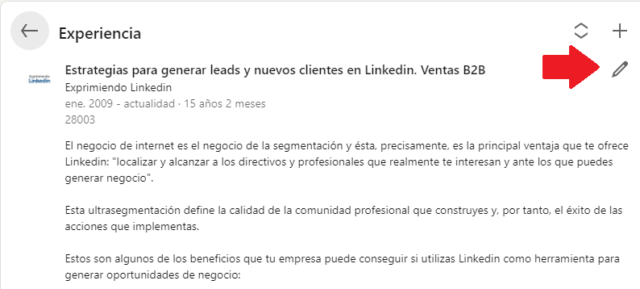 Subir documentos perfil Linkedin 8