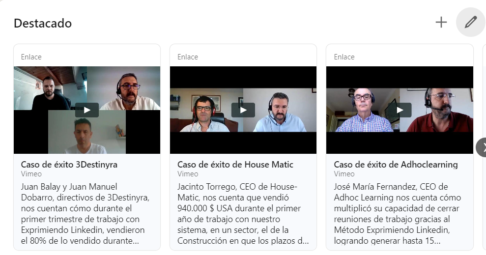 Cómo subir documentos al perfil de Linkedin