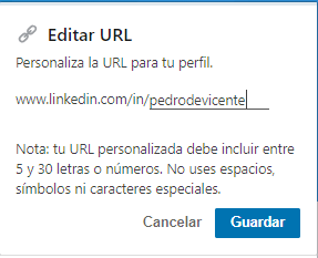 Cómo configurar Linkedin Configuración del perfil público 2