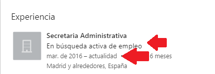 Cómo mejorar perfil Linkedin cargo actual