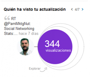 Difusión de contenidos en Linkedin 5
