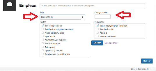 Cómo buscar empleo en Linkedin en otros países y ciudades 3