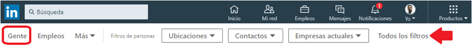 Linkedin gestión contactos -el buscador avanzado 2