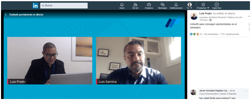 para qué sirve Linkedin live