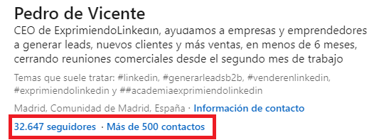 Creación perfil linkedin - tráfico perfil linkedin 4