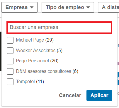 Linkedin empleos Empresa 2