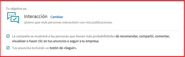 Estrategias para aumentar tu visibilidad en Linkedin - campañas de interacción