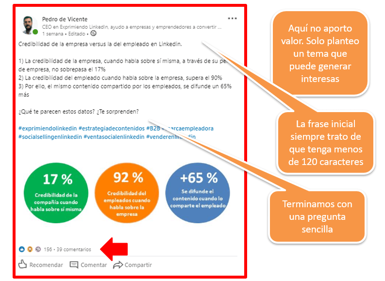 boost en Linkedin cómo aumentar el alcance de tus publicaciones 8