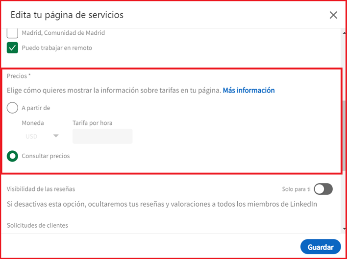 Prestar Servicios