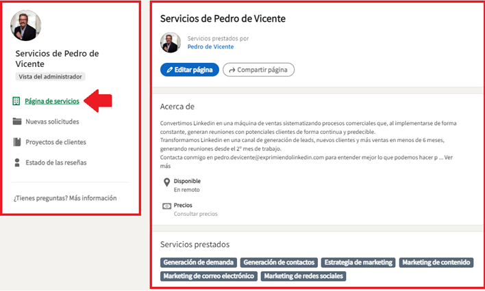 Prestar Servicios