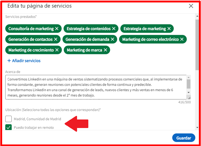 Prestar Servicios
