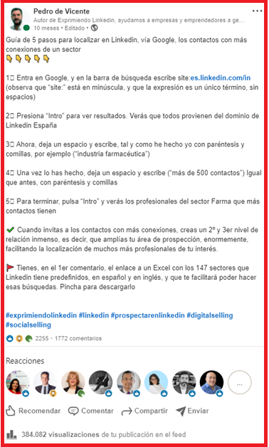 Estrategia de contenidos en LinkedIn 3