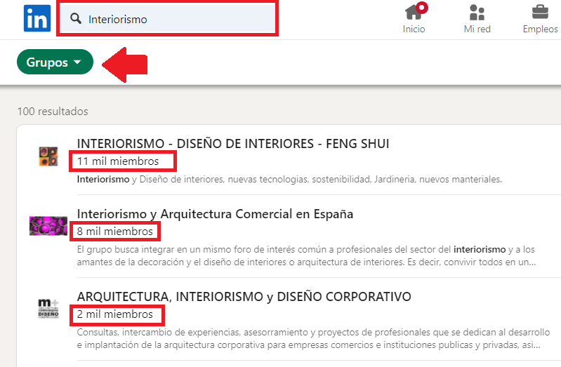 Red de contactos Linkedin 18