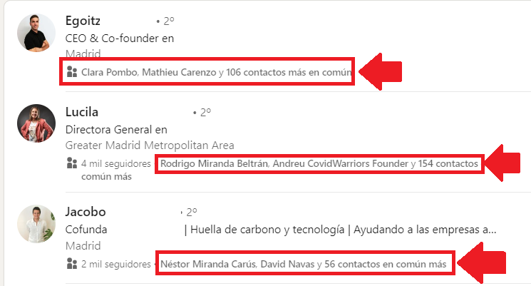 Red de contactos Linkedin 22